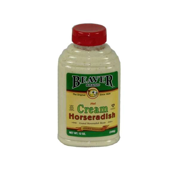 Beaver Beaver Cream Style Horseradish Mustard 12 oz. Bottle, PK6 210